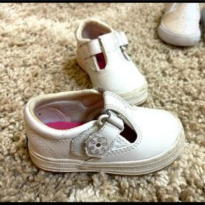 Toddler Keds Daphne T-Strap Leather Sneaker